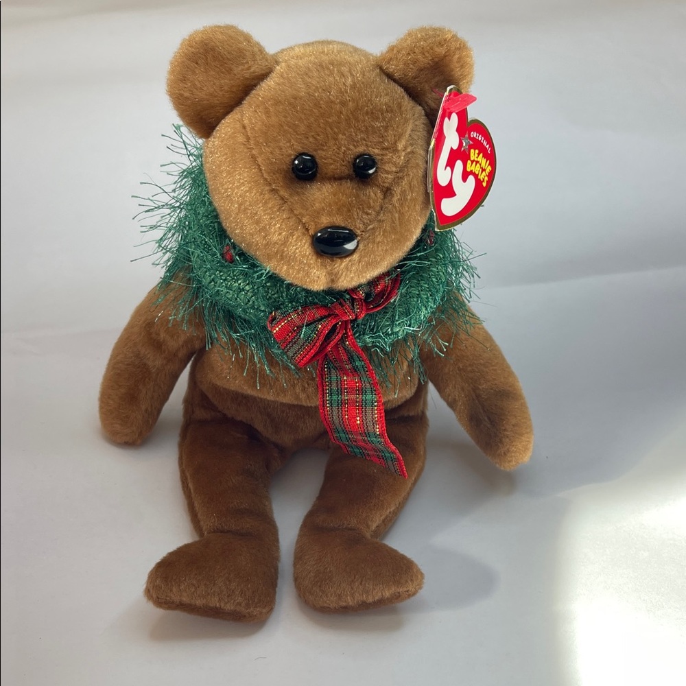 Hollydays the bear Ty beanie baby